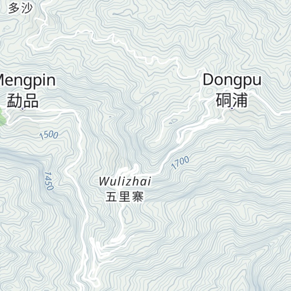 Map of Table Mountain