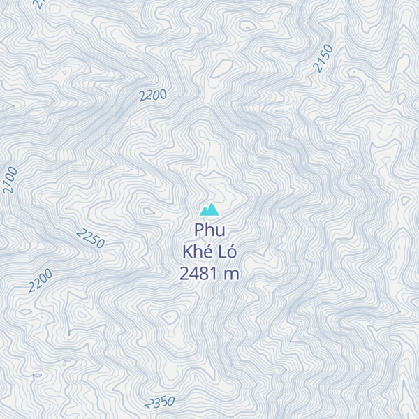 Map of Phu Khé Ló