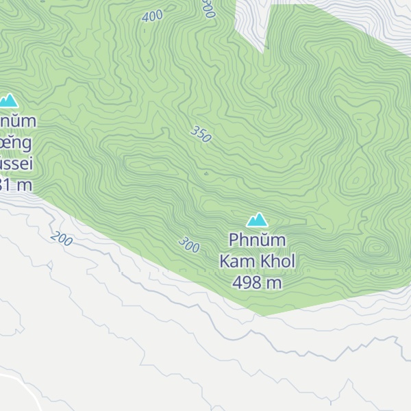 Map of Phnum Kar Khéh