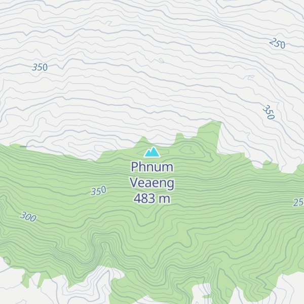 Map of Phnum Veaeng
