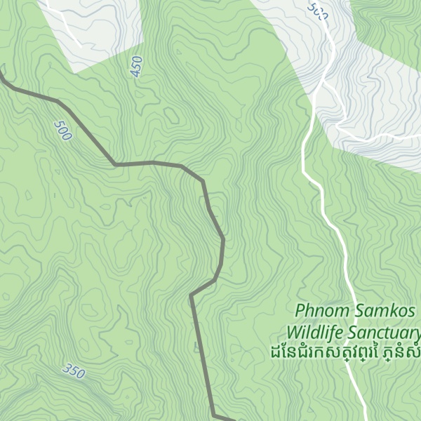 Map of Khao Banthat