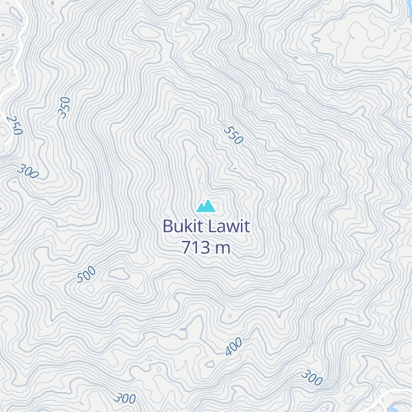 Map of Bukit Lawit