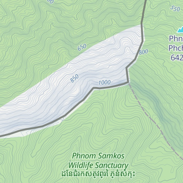 Map of Khao Banthat
