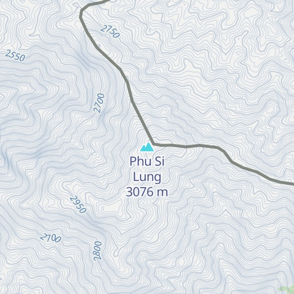 Map of Phu Si Lung