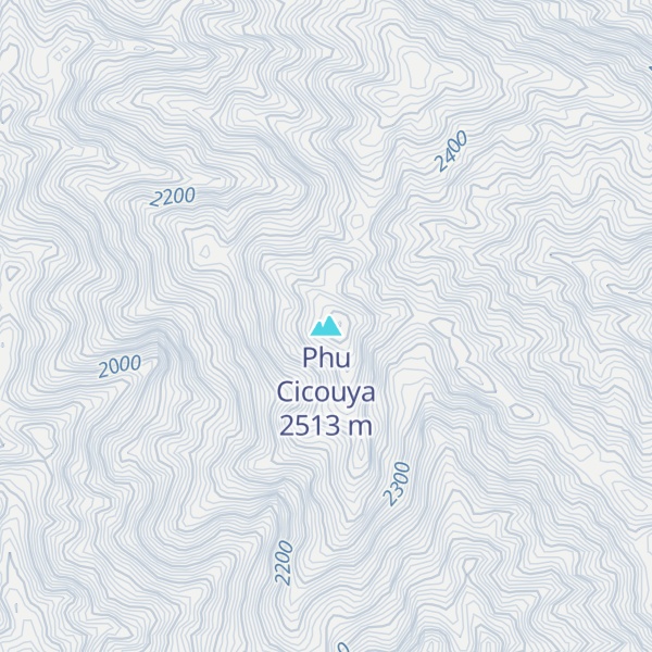 Map of Phu Cicouya
