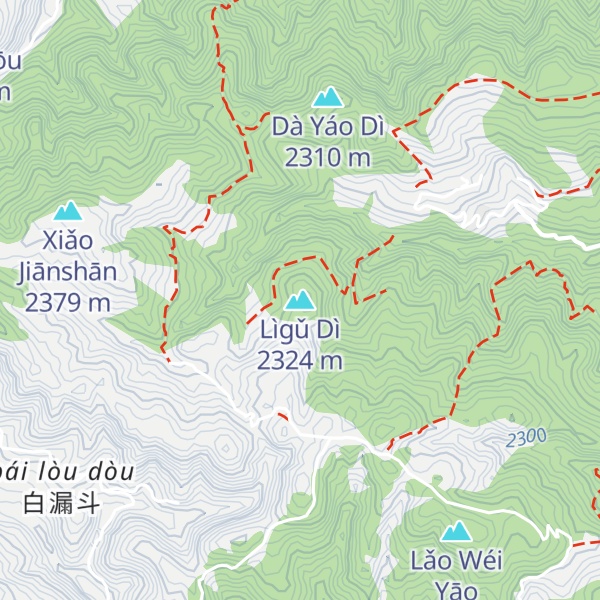 Map of Lìgǔ Dì