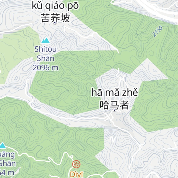Map of Jiānshān