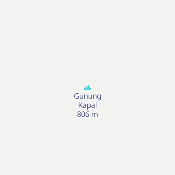 Map of Gunung Kapal
