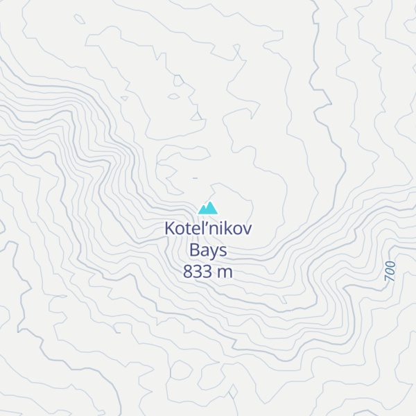 Map of Kotel’nikov Bays
