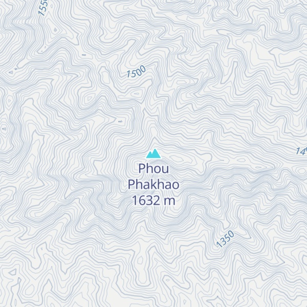 Map of Phou Phakhao