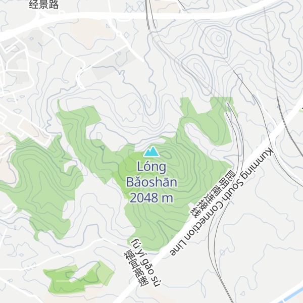 Map of Lóng Bǎoshān