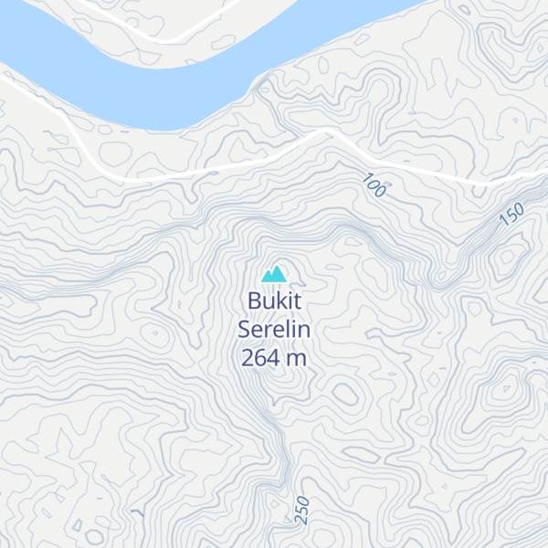 Map of Bukit Serelin