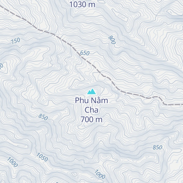 Map of Phu Nằm Cha