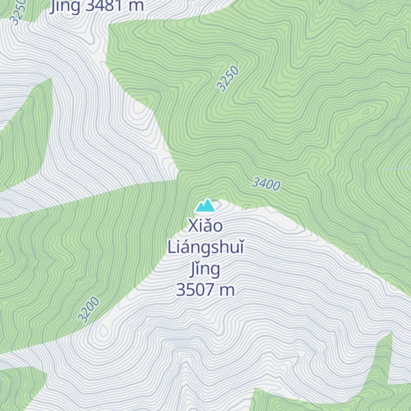 Map of Xiǎo Liángshuǐ Jǐng