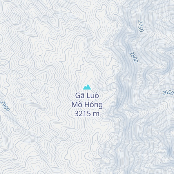 Map of Gā Luò Mò Hóng