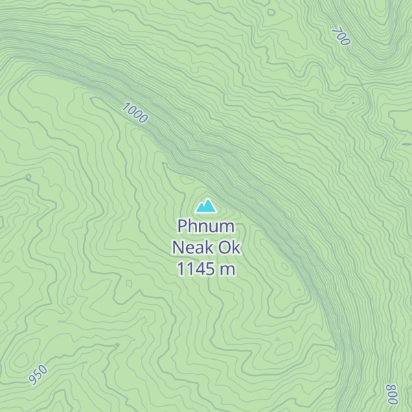Map of Phnum Neak Ok