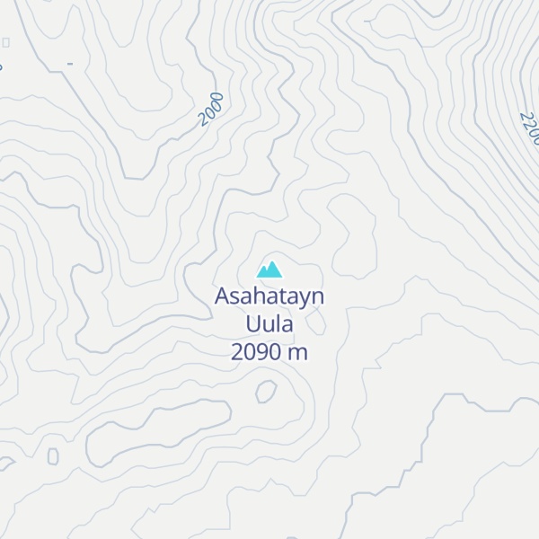 Map of Asahatayn Uula