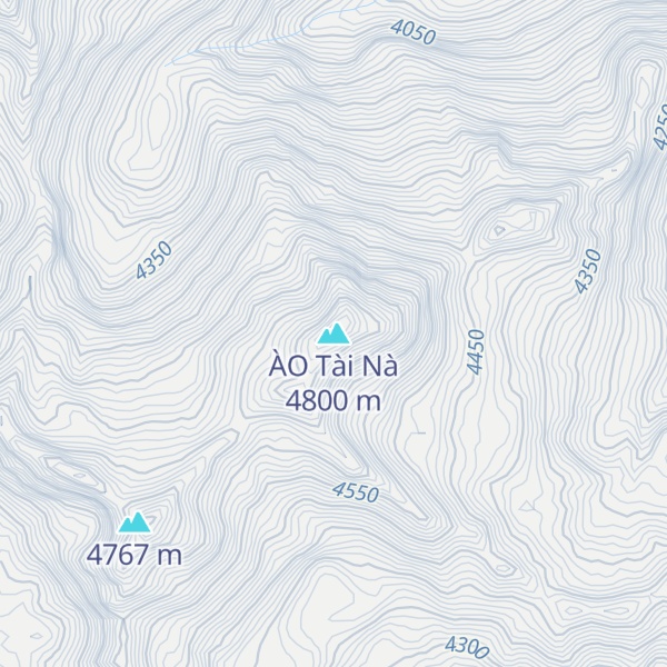 Map of ÀO Tài Nà