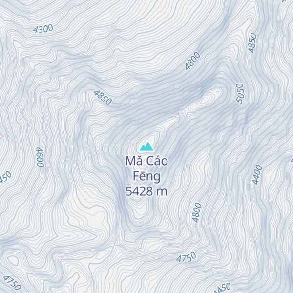 Map of Mǎ Cáo Fēng