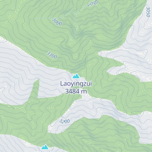 Map of Laoyingzui