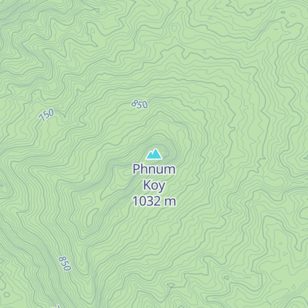 Map of Phnum Koy