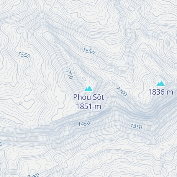 Map of Phou Sôt