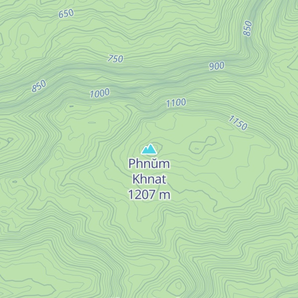 Map of Phnŭm Khnat