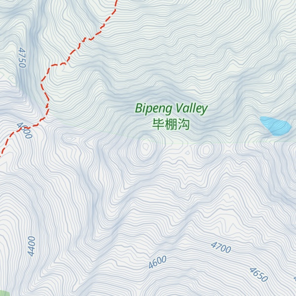 Map of Jiāngjūn Fēng