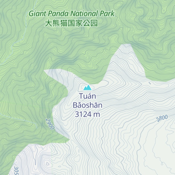 Map of Tuán Bǎoshān