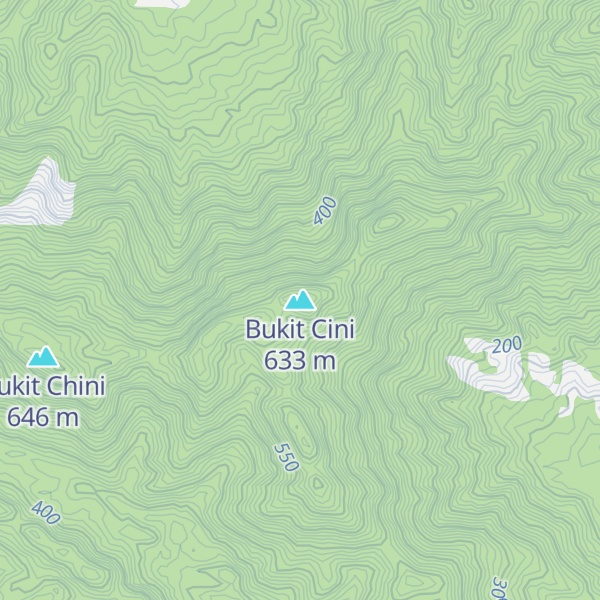 Map of Bukit Cini