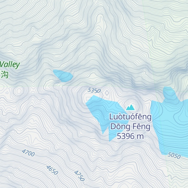 Map of Luòtuófēng
