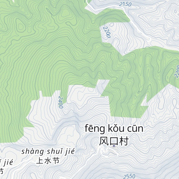 Map of Jī Jiào Shān