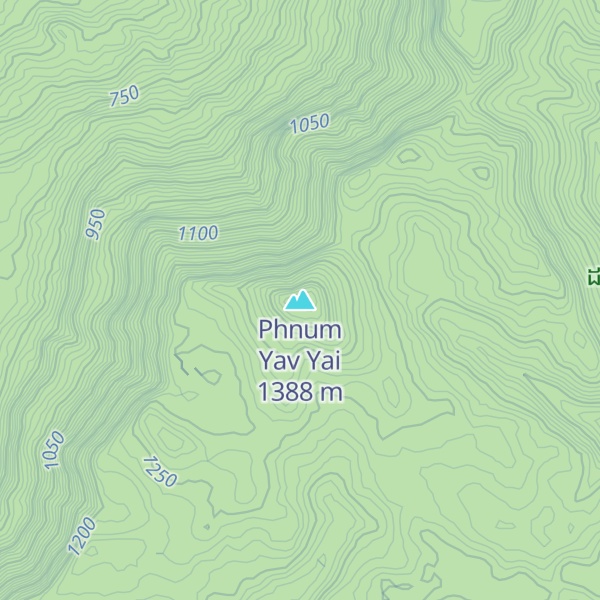 Map of Phnum Yav Yai