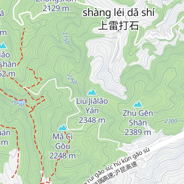 Map of Liú Jiālǎo Yán