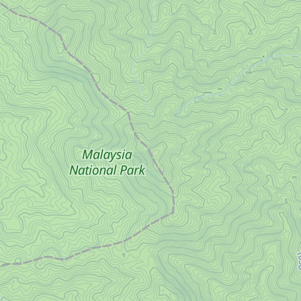 Map of Gunung Gelemat