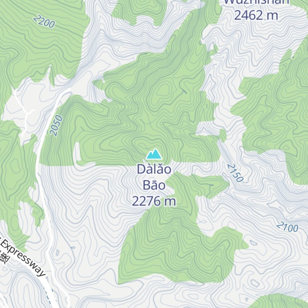 Map of Dàlǎo Bāo