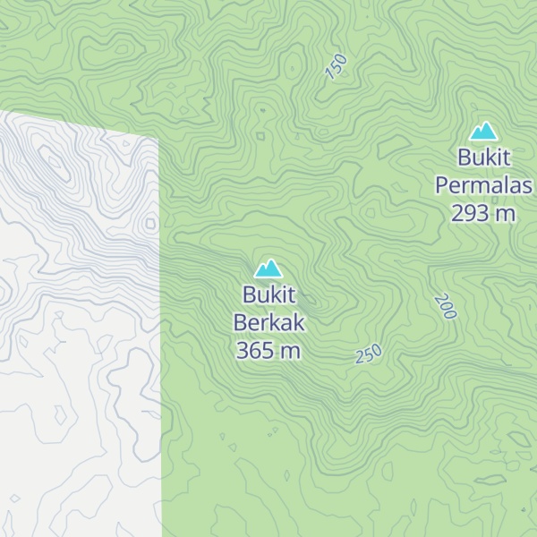 Map of Bukit Berkak