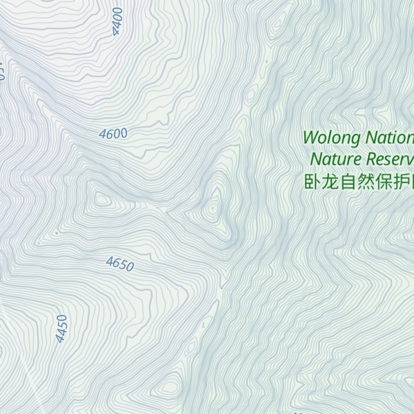 Map of Bā Lǎng Shān