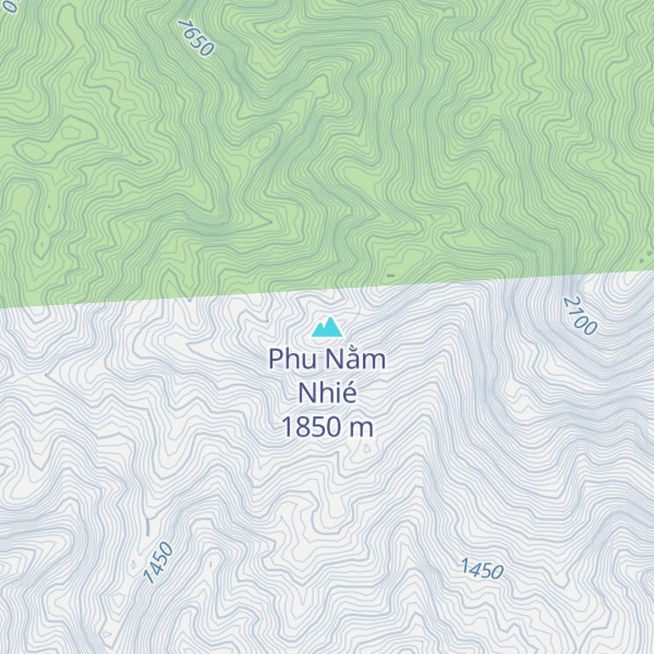 Map of Phu Nằm Nhié