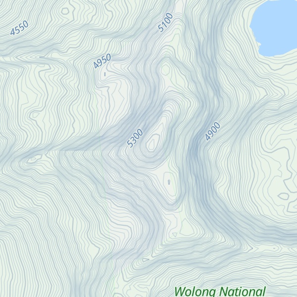 Map of Shīzǐ Fēng