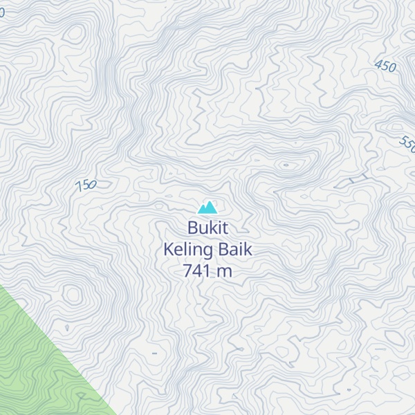 Map of Bukit Keling Baik