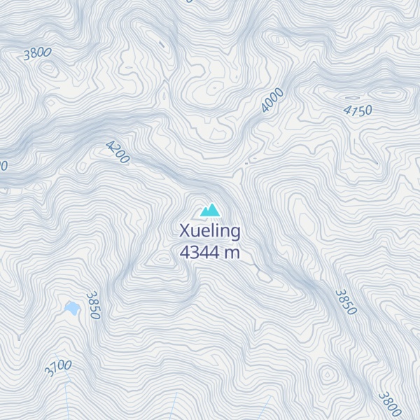 Map of Xueling