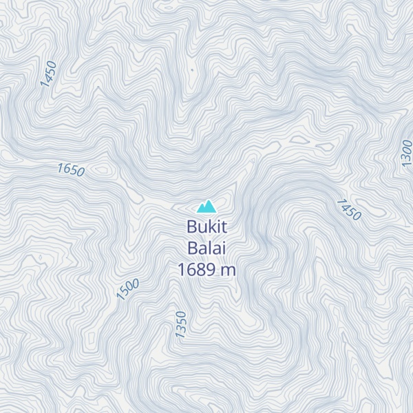 Map of Bukit Balai