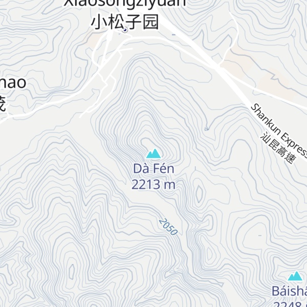 Map of Dà Fén