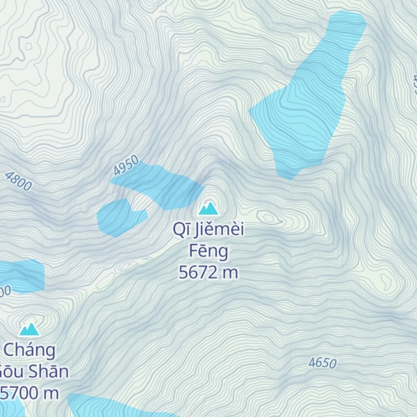 Map of Qī Jiěmèi Fēng