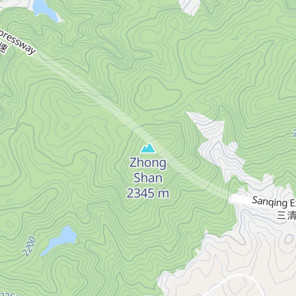 Map of Zhong Shan