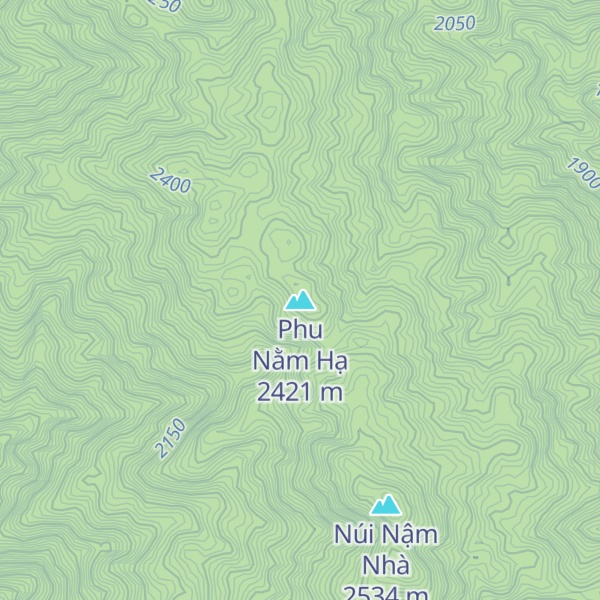 Map of Phu Nằm Hạ