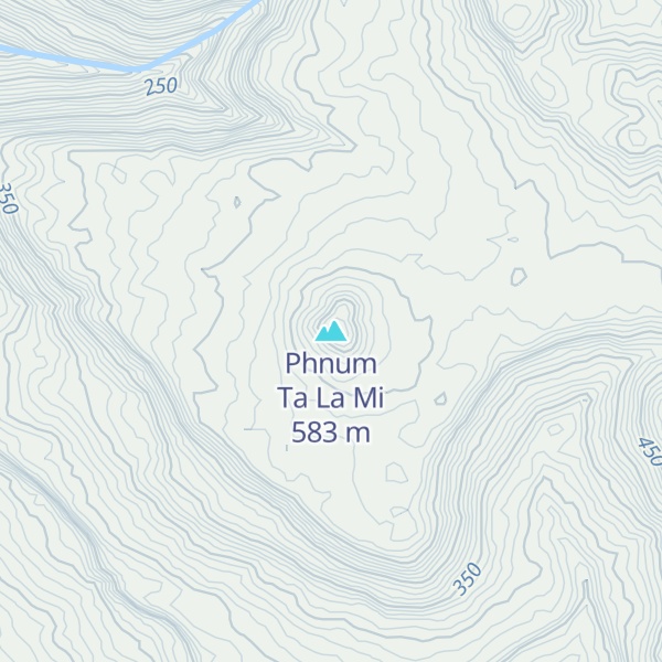 Map of Phnum Ta La Mi