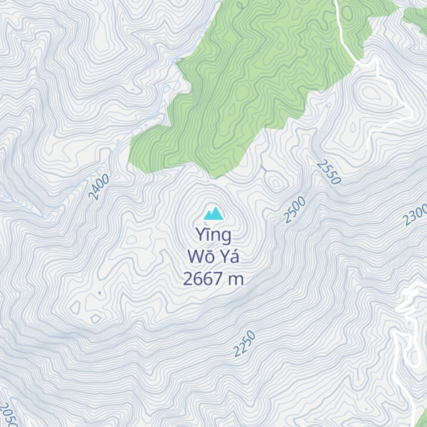 Map of Yīng Wō Yá