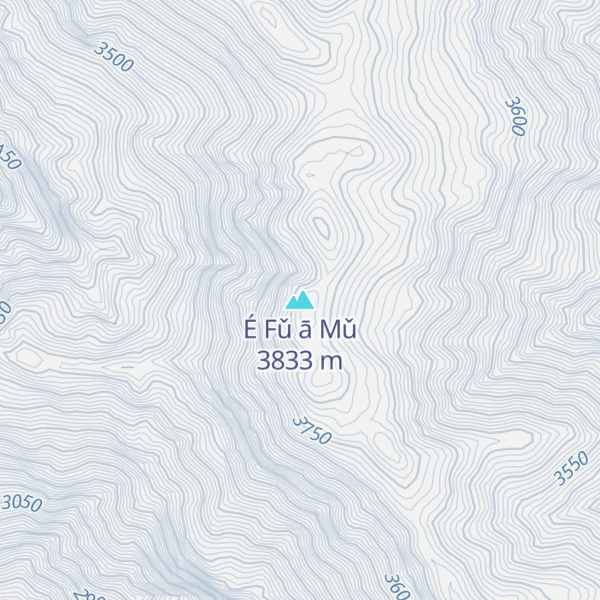 Map of É Fǔ ā Mǔ